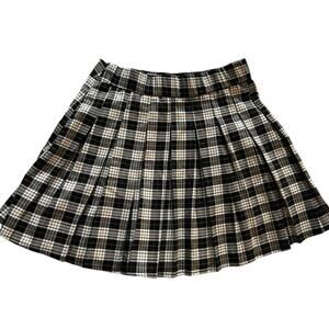 PLAID PLEATED MINI SKIRT ASOS